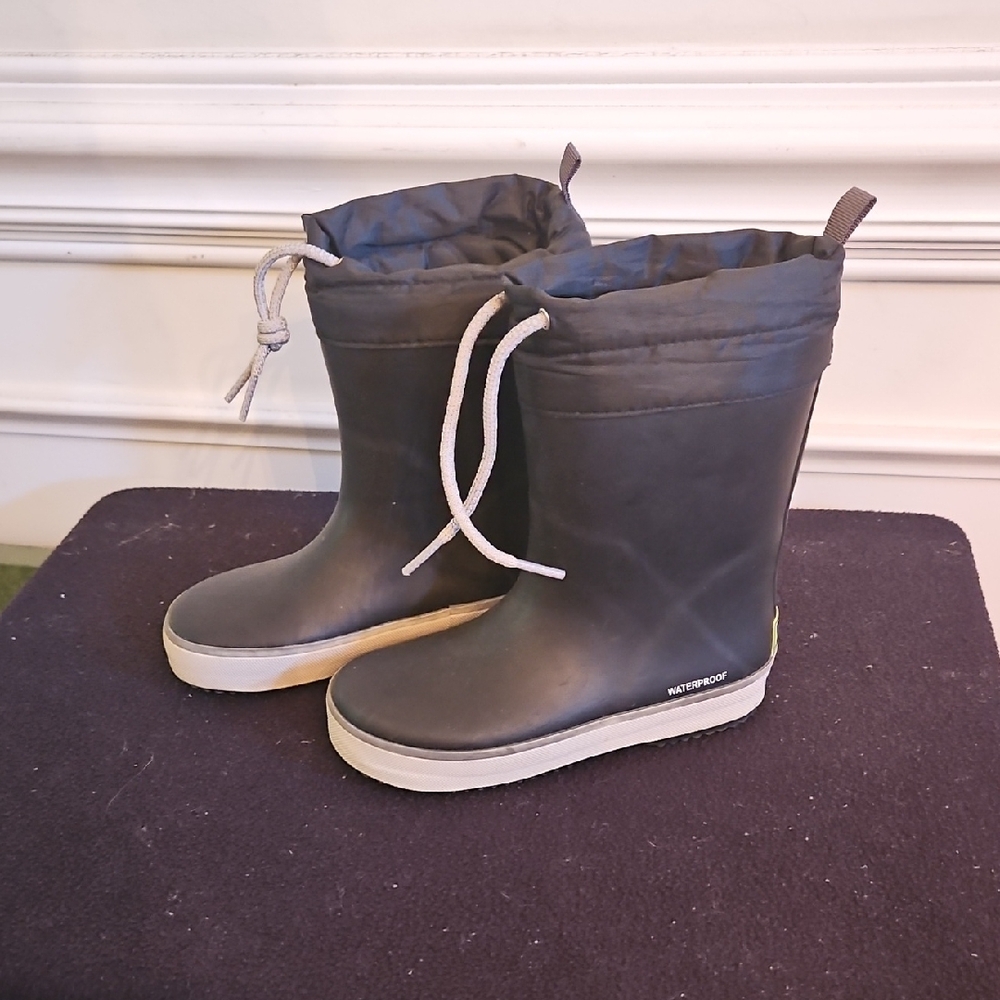 Western Chief Black Kids Rain Boots